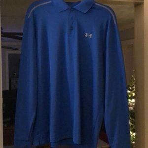 Under Armour Long Sleeve Polo Golf Shirt